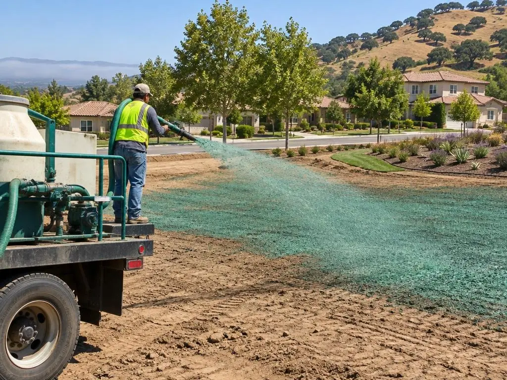 Builder & Commercial Hydroseeding in Sacramento, CA
