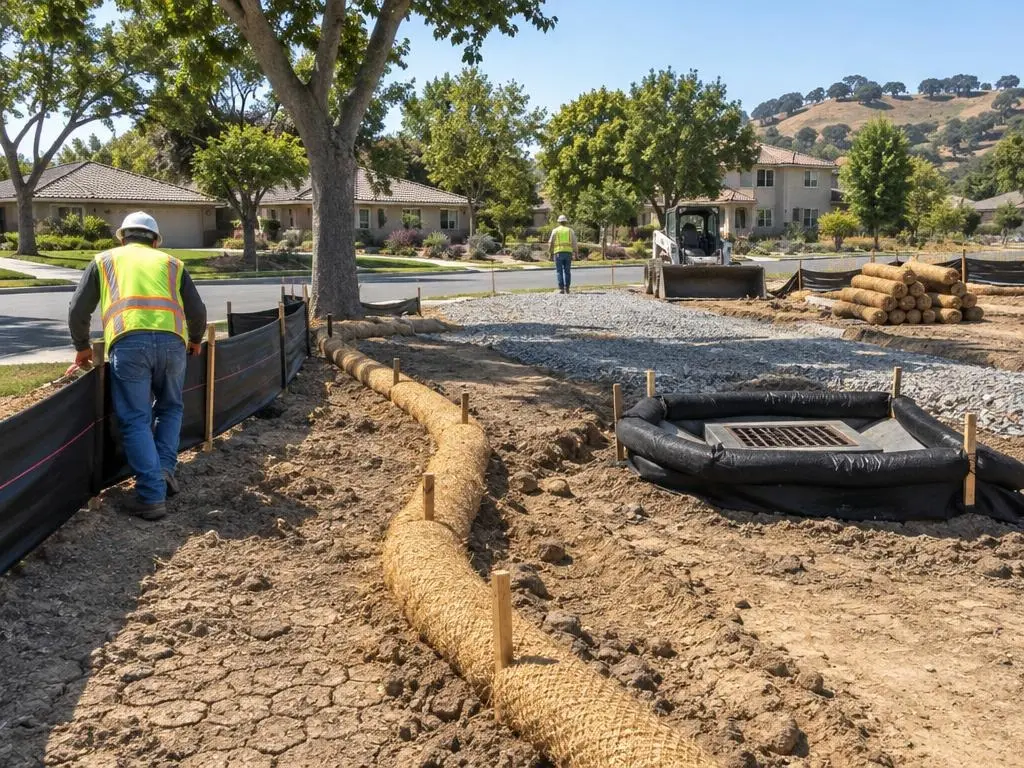 Silt Fence & Sediment Control in Sacramento, CA