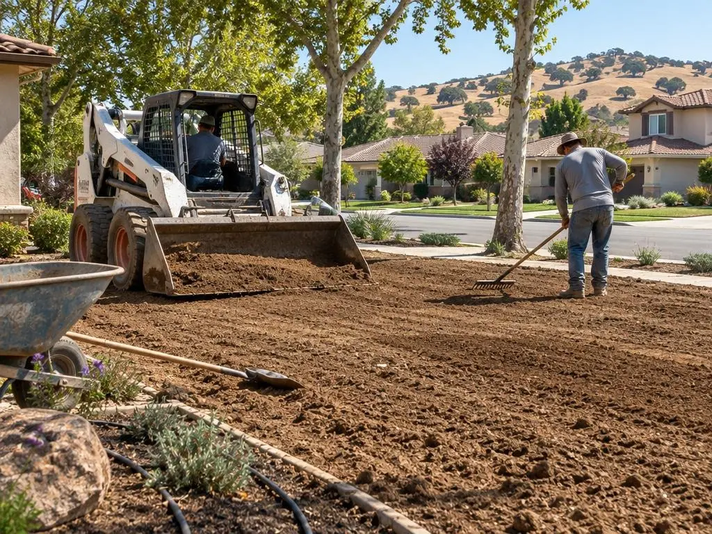 Yard Grading & Soil Prep in Sacramento, CA